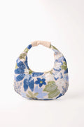 Floral Bag - blue/green