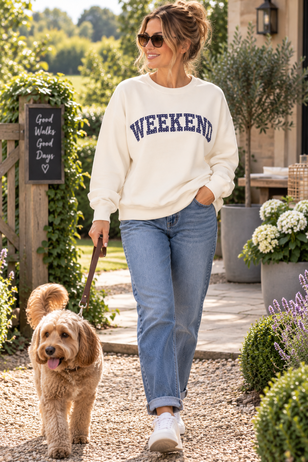 Weekend Sweatshirt - Cream