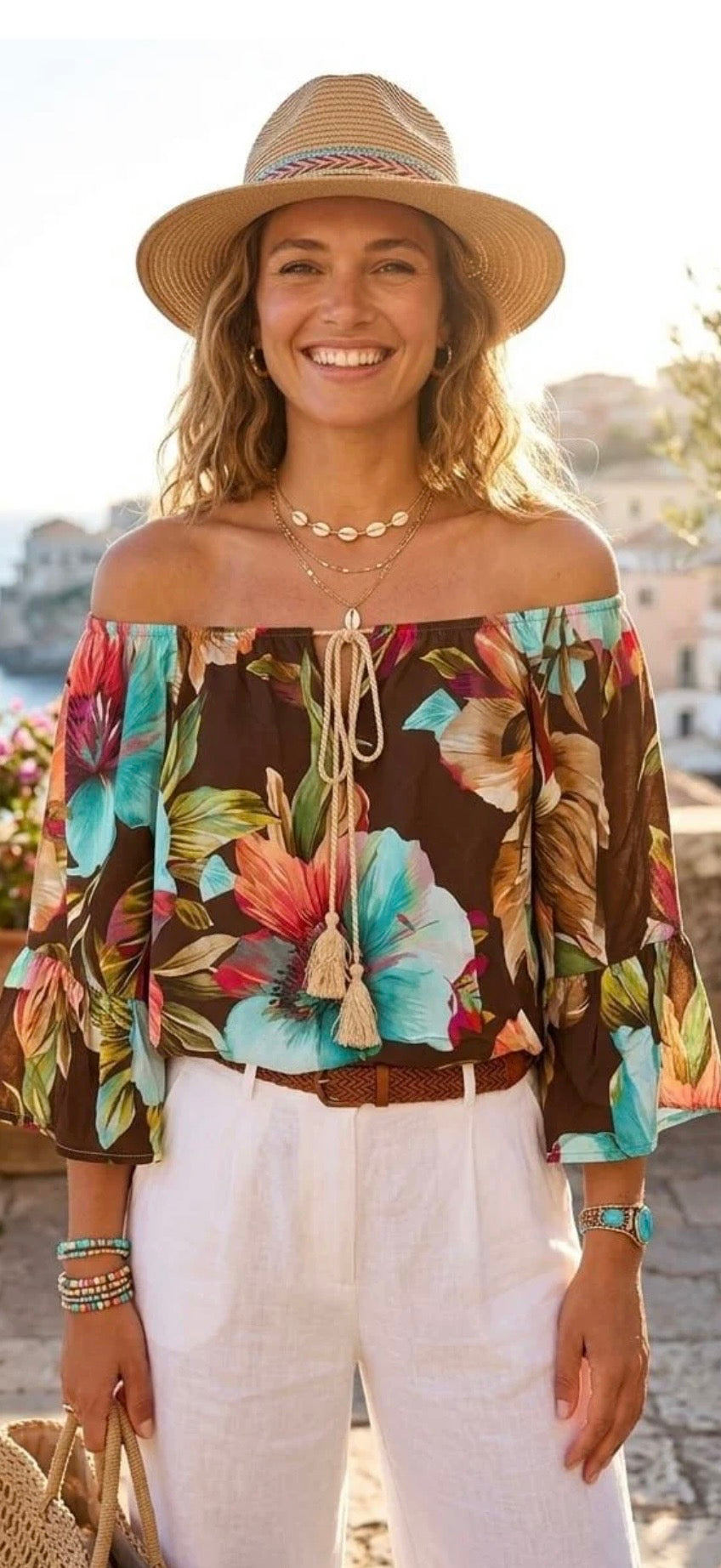 Bridget top - Brown